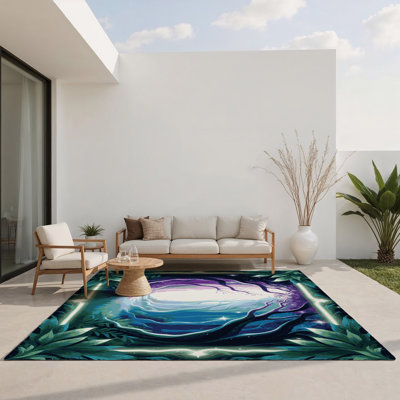 Mystic Vines Indoor And Outdoor Area Rug