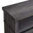 Delta Console with 23" Fireplace Insert in Grey