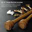  Serenity 1-1/8 Inch Single Window Curtain Rod With Finials Set, Adjustable Length.-548068410