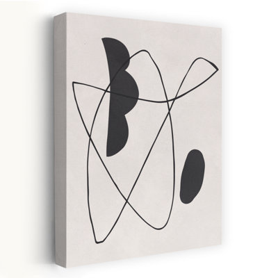 Modern Minimal Shapes Abstract Contemporary Wall Art Print