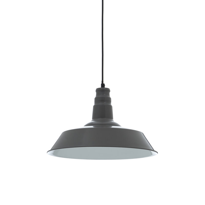 Reeder 1 - Light Dome Pendant, Grey