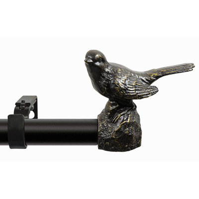 Adjustable Single Curtain Rod