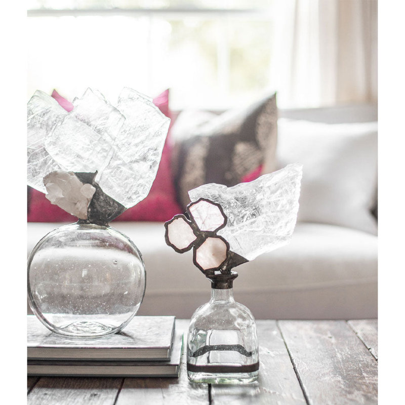 Rose Handmade Decorative Bottles