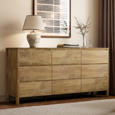 63" W 9 - Drawer Dresser