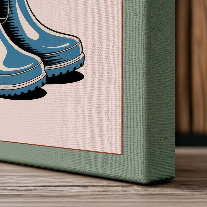 Print, 24x16 - 61.0 x 40.6 cm, Sage Border
