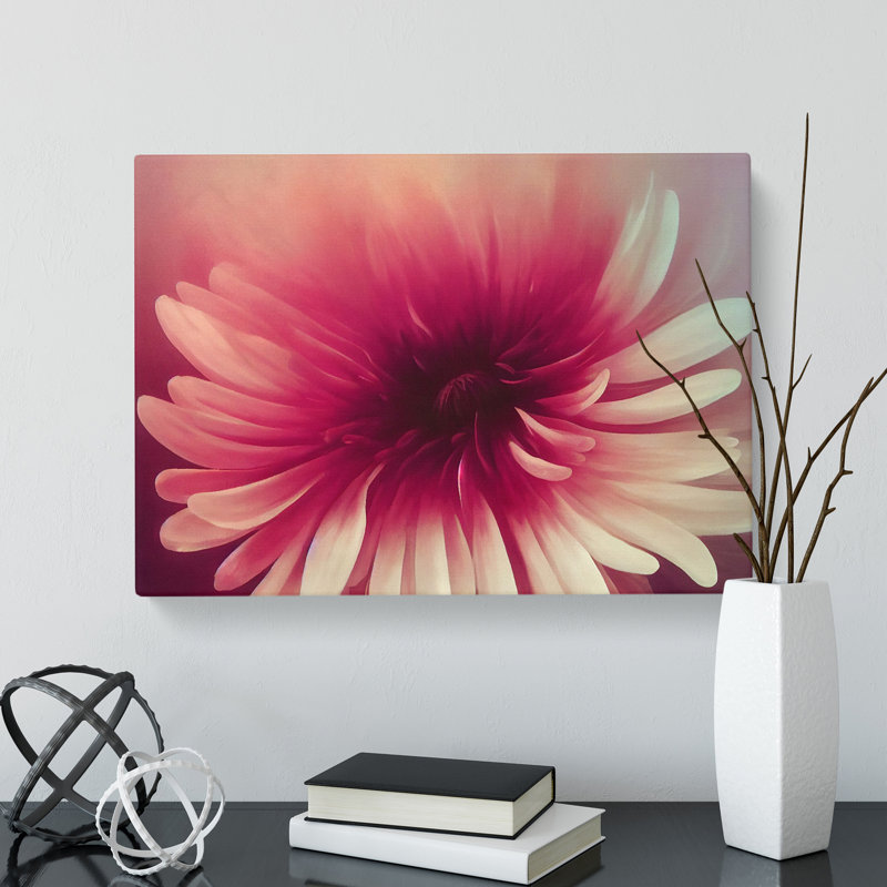 Cute Chrysanthemum Flower Vol.3 - Wrapped Canvas, 40cm H x 60cm W x 3cm D