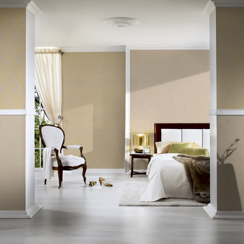 10.05m x 53cm Wallpaper, Light beige