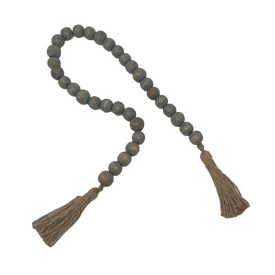 Boho Beads - Gray Wash