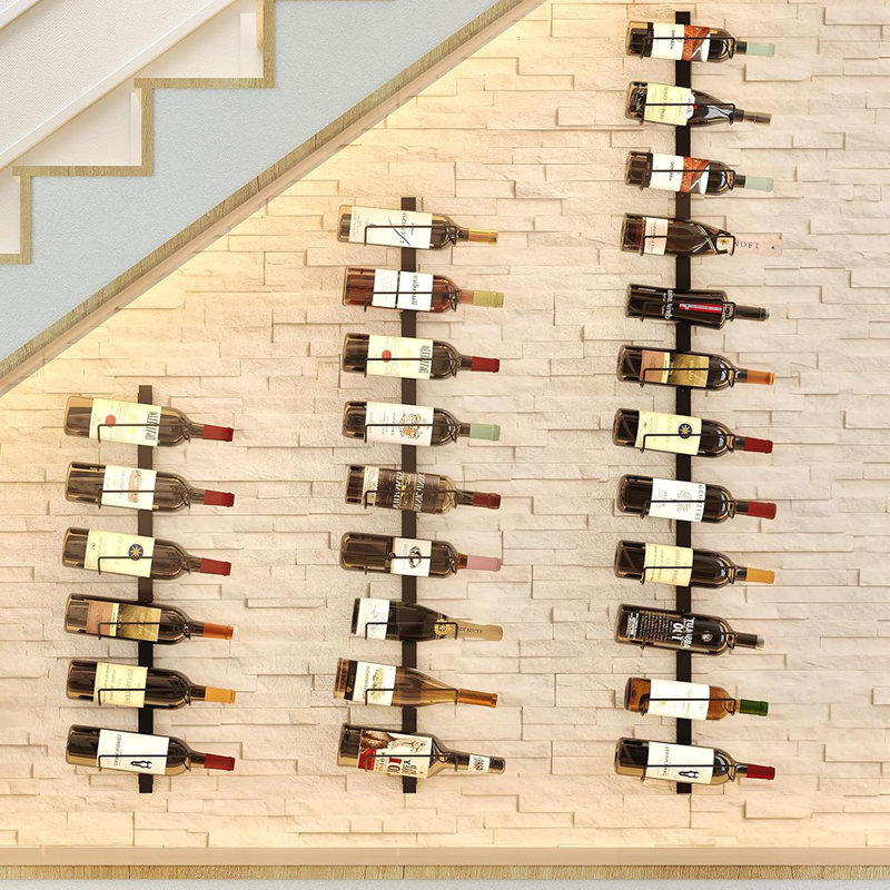 Ensemble de 2 porte-bouteilles de 12 bouteilles pour 24 bouteilles de ...