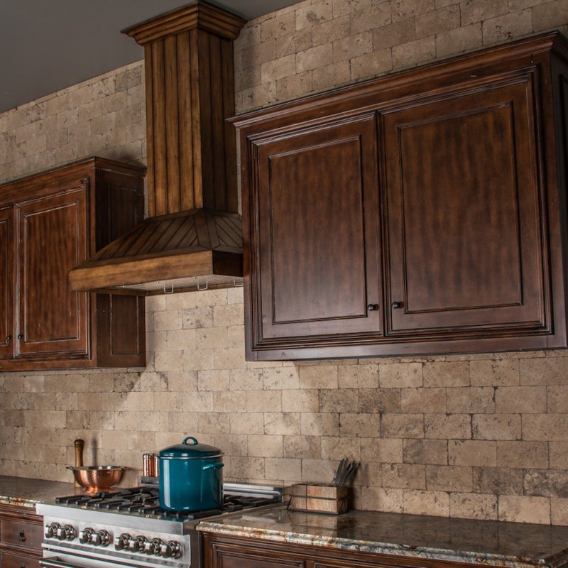 ZLINE Range Hood Chimney Extension for 12 ft. Ceilings, Rustic Light