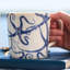 Starfish Handmade Porcelain Coffee Mug