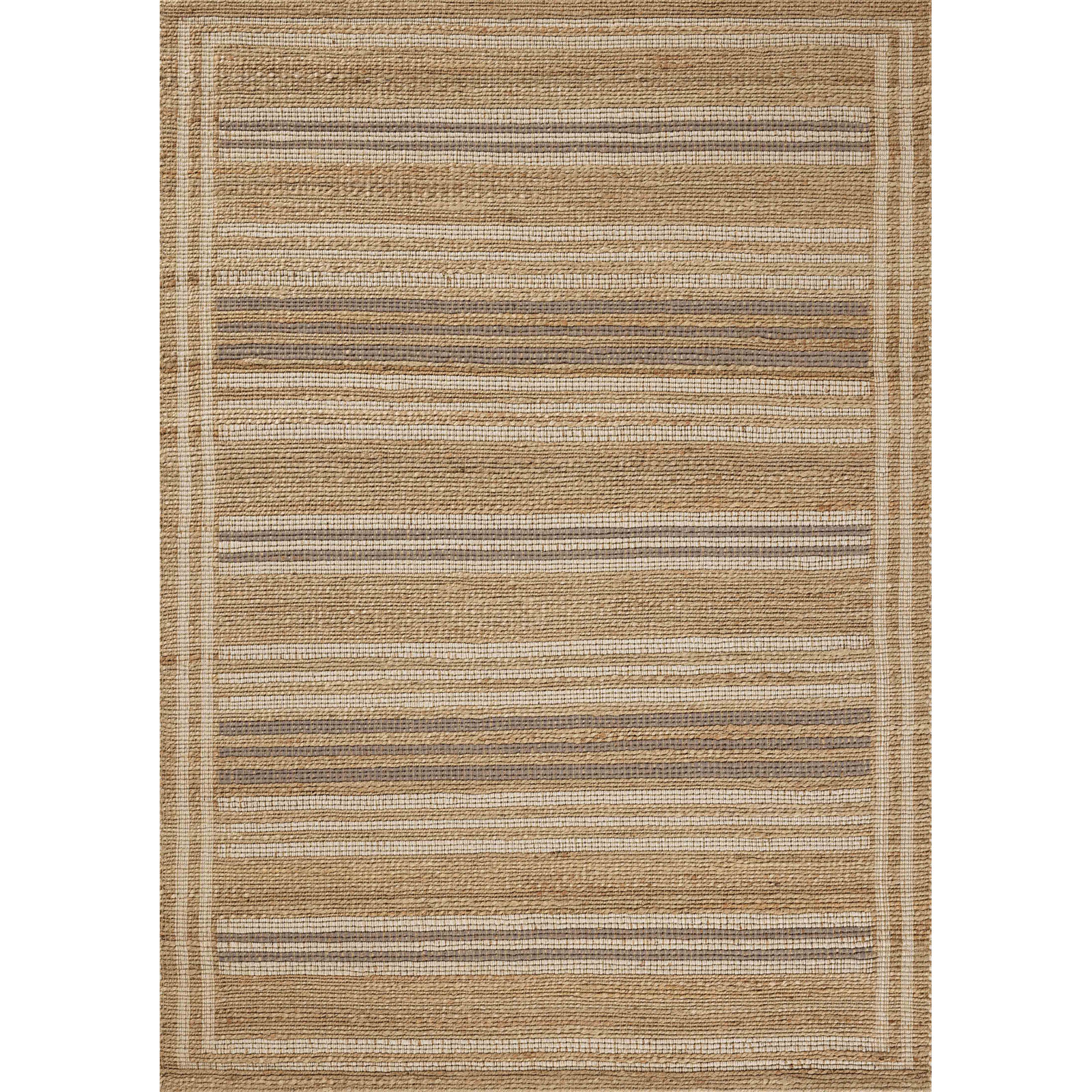 Judy Natural / Dove Area Rug, Runner 2'6" x 7'6"