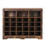 Buffet rustique brun avec rangement pour chaussures-1087067454