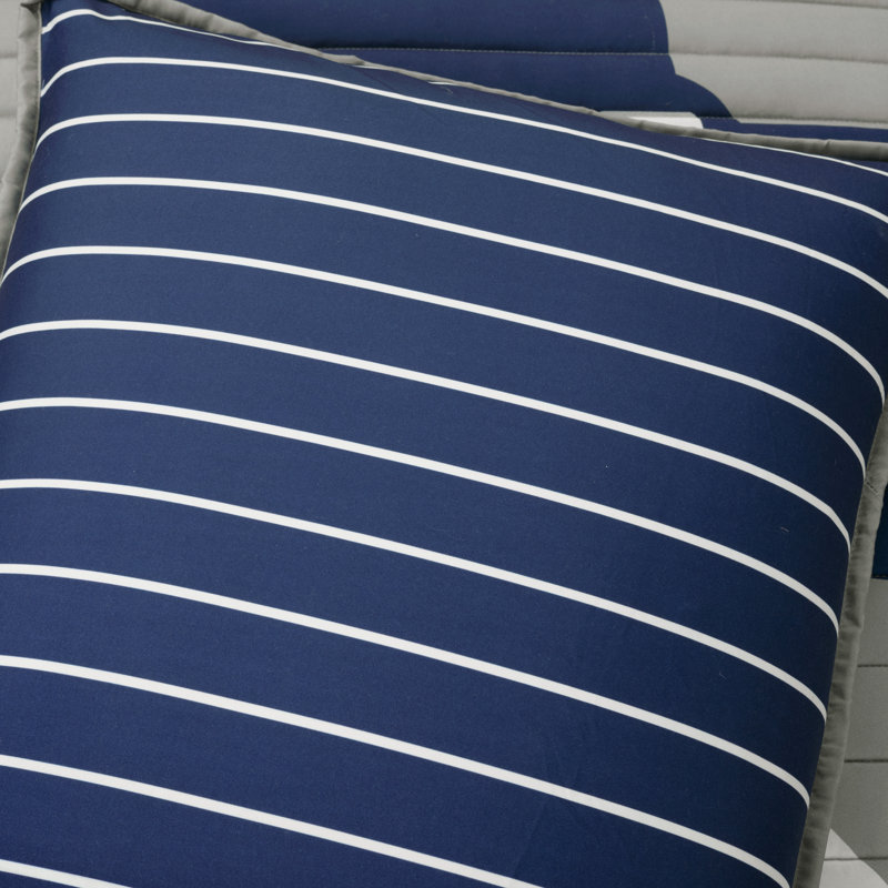 Courtepointe réversible pour enfant, gris, Grand