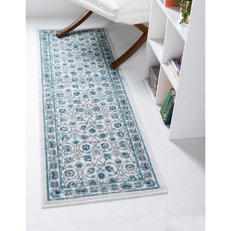Dota Floral Indoor Rug, Runner 2'7" x 10'