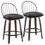 Tabouret de comptoir 26 po Novalee Arabelle-86603828