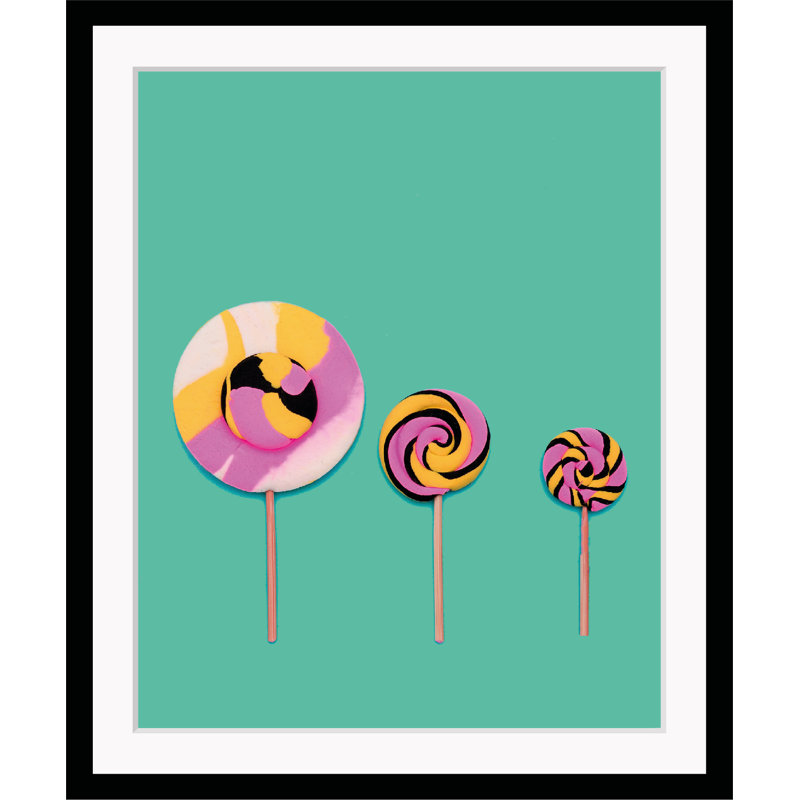 Lollipops - Single Picture Frame Print