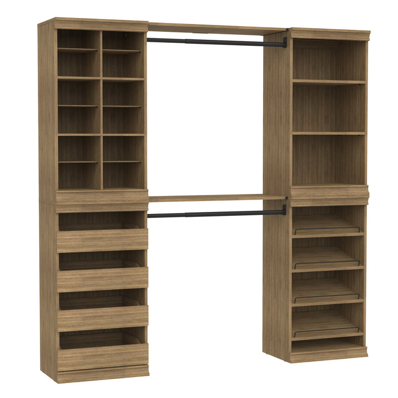 Modular Storage Closet Tower System