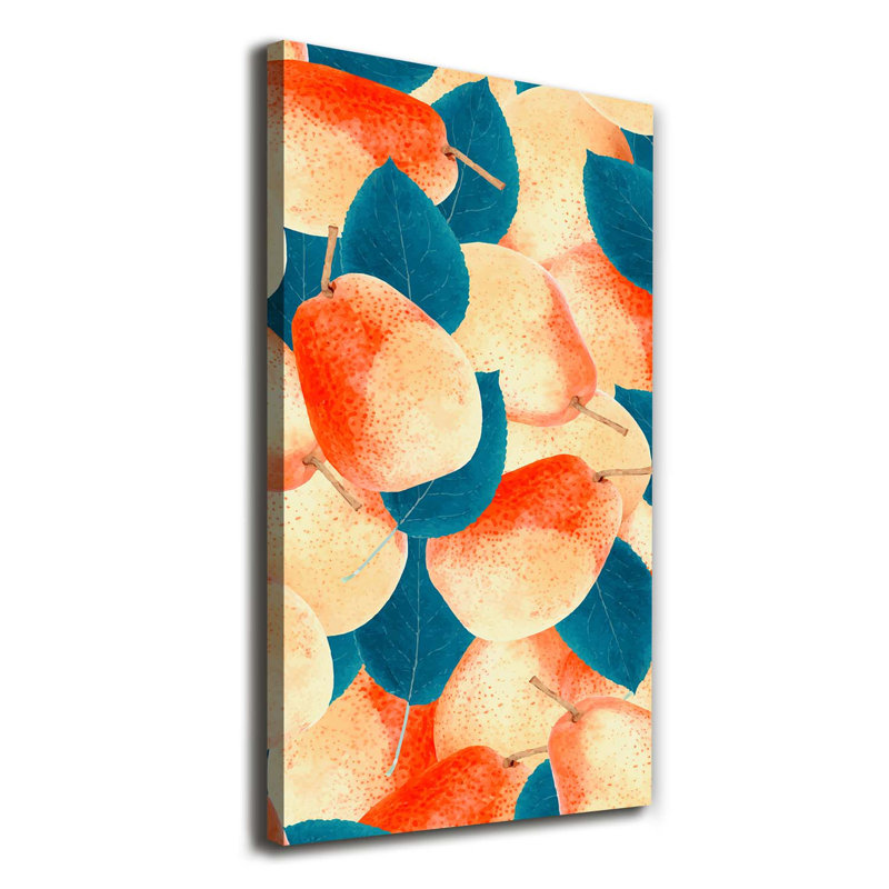 Pears - Wrapped Canvas Print