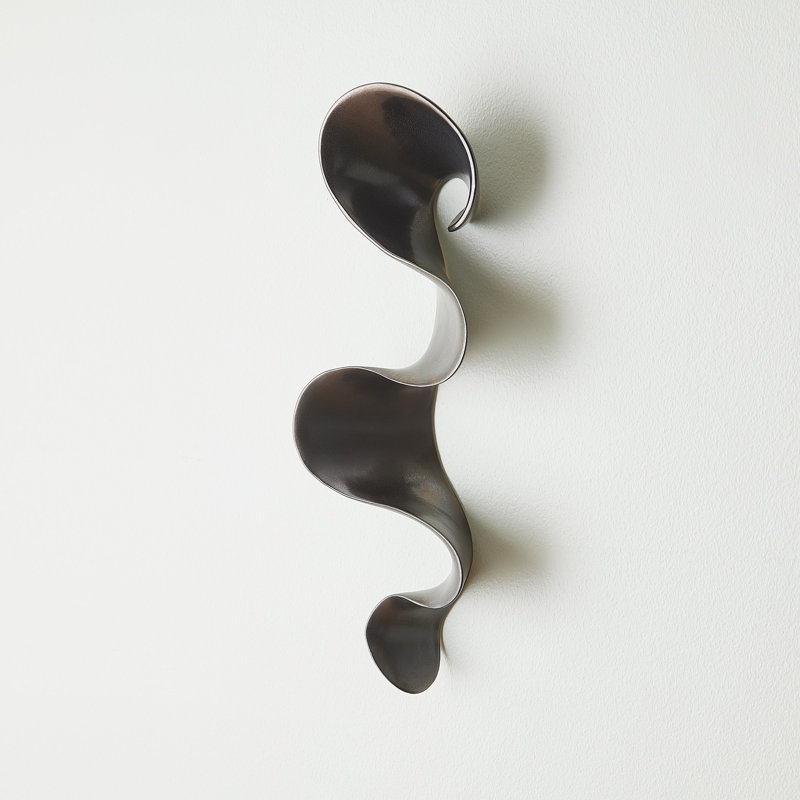 Handmade Ceramic / Porcelain Wall Decor, Gray