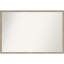 Miroir mural non biseauté en bois franc-1958293679
