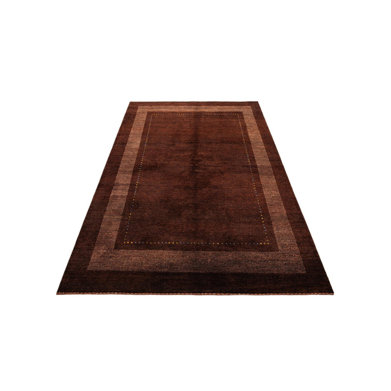 Tapis brun foncé Jahiem
