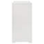 Commode 6 tiroirs blanche ultrabrillante-78003267