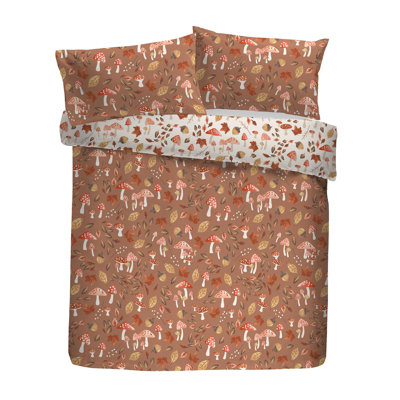 Cotton Blend Floral Duvet Cover Set with Pillowcases Included