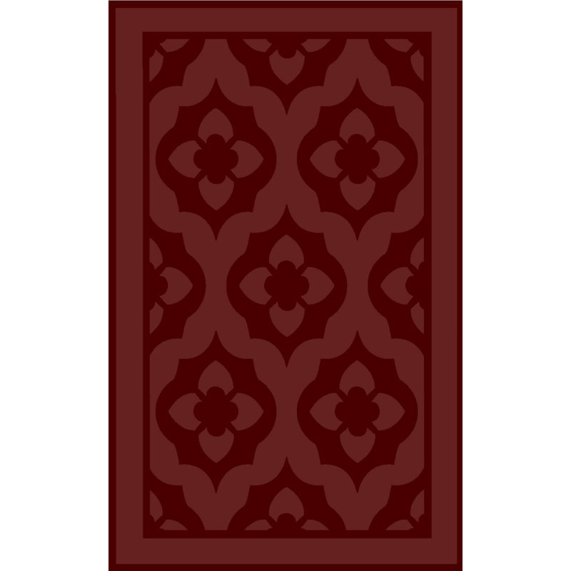 Tapis en laine touffeté à la main Trombetta, Rectangle 9 pi x 12 pi
