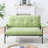Compact 2-Seater Sofa with Tufted Back and Metal Frame for Small Spaces-1892218253