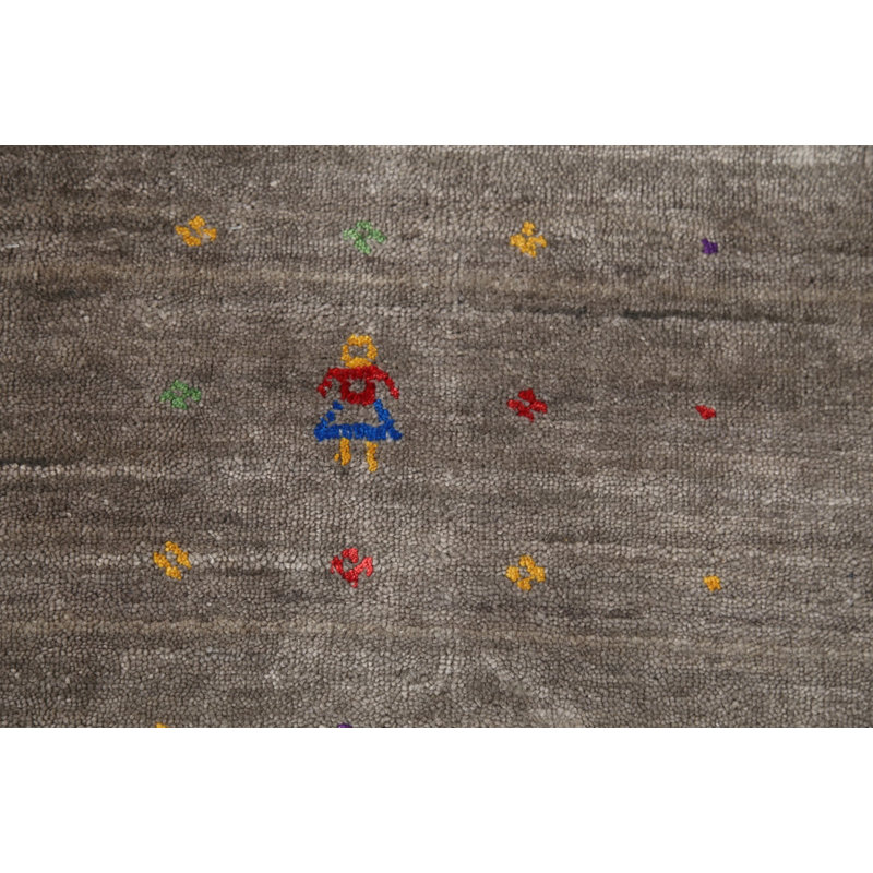 Handmade Tribal Gabbeh Oriental Area Rug 5x8