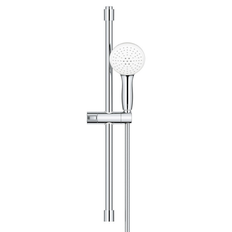 Tempesta 110 Round 24in Shower Rail Set, 2-Spray