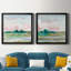 «Pink Marsh I», ensemble de 2 reproductions d'aquarelles conçues par J Paul-548322058-619866582-548322060