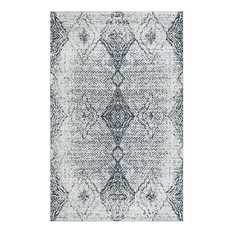 Massie Geometric Indoor Rug, Rectangle 5'3" x 8'