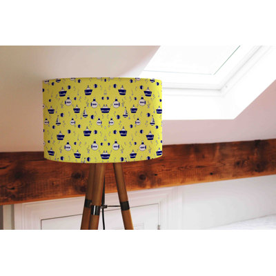 Drum Cotton Pendant Shade ( Uno )