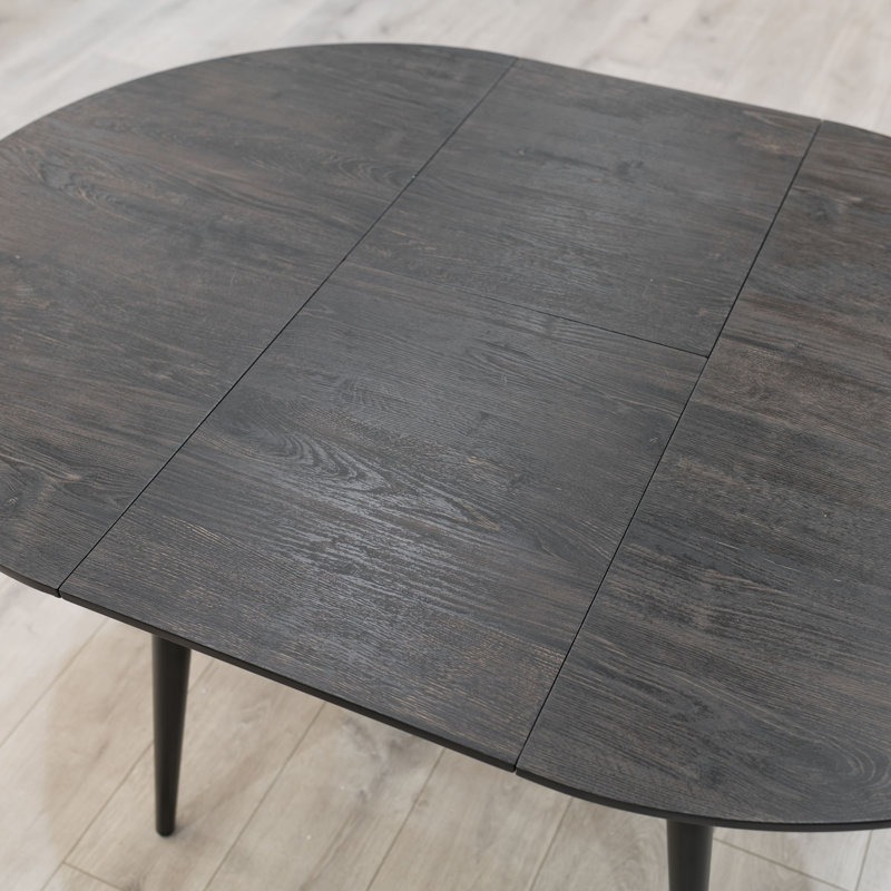4 - Person Butterfly Leaf Dining Set, Black Ash