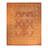 Varhudi One-of-a-Kind 12' 4" X 14' 1" 2010s Wool Area Rug in Orange