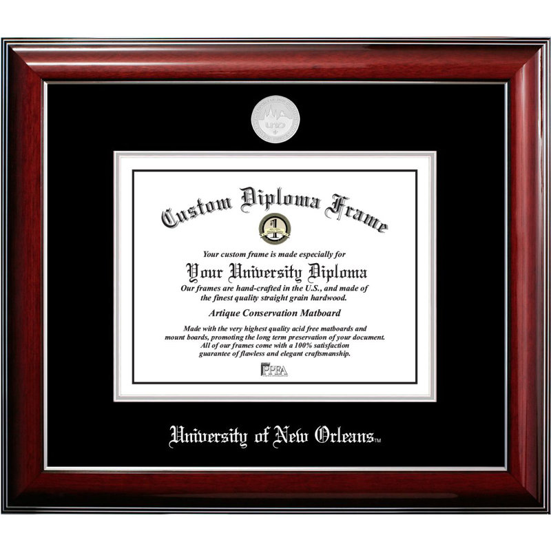 Bethea Brown Wood Beveled Picture Frame with Mat