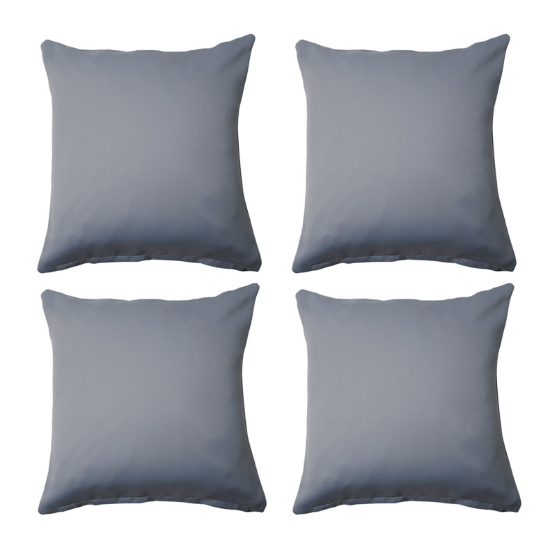 Avik Square Cushion, Gray