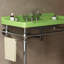 Plateau de meuble-lavabo avec lavabo intégré en céramique 36 po Dean-129550019-129550020