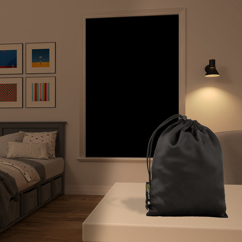 Burriss Polyester Blackout Single Curtain Panel