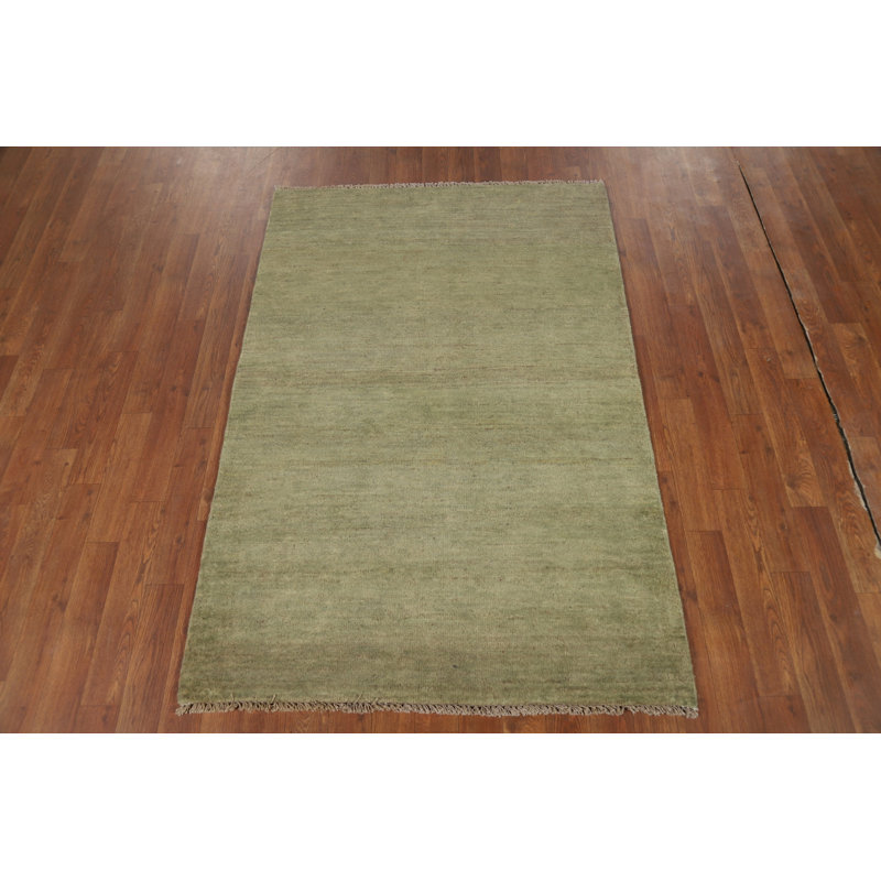 Tapis vert moderne Gabbeh 3 x 5