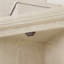 Armoire de rangement d'angle pour garde-manger avec 8 portes, armoire de coin et tablettes-658390801