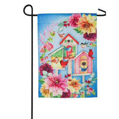 Double Sided 18 in. H x 12.5 in. W Animal Garden flag