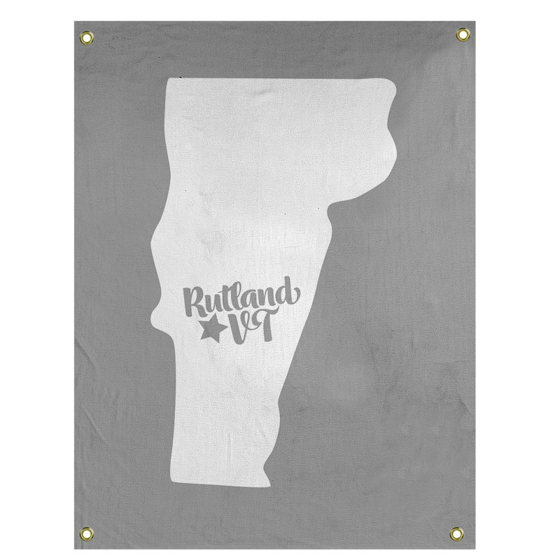 Tapisserie murale vermont rutland, H 80 po x l 59 po, Gris