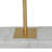 Leominster Polystone Abstract Sculpture with Marble Base