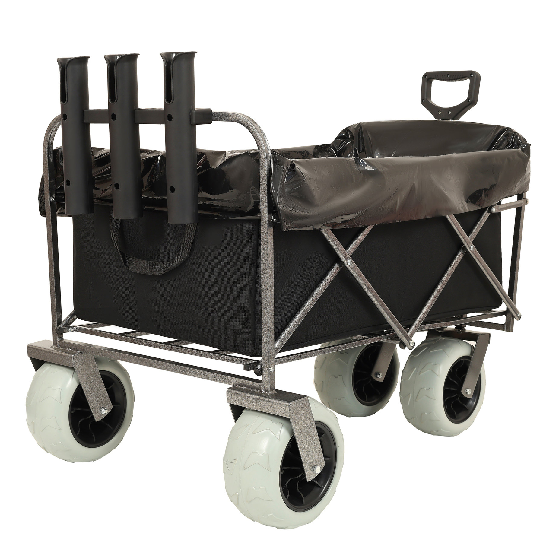 Dmond Fishing Cart with Rod Holders | Wayfair