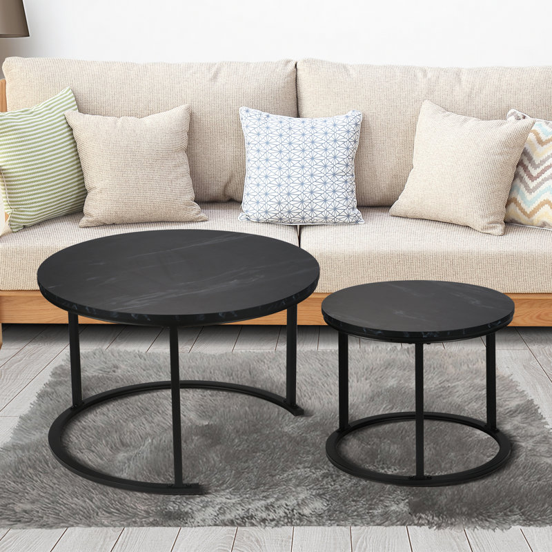 Gisberta Coffee Table, Black