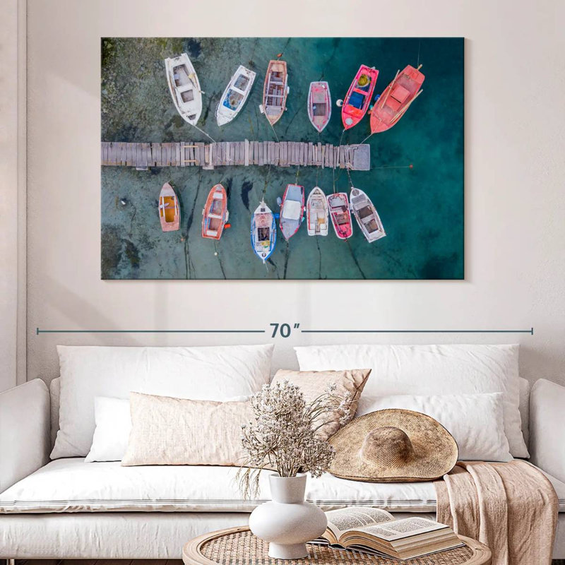 Aletra Fishing Boat Jetty, 34" H x 51" W