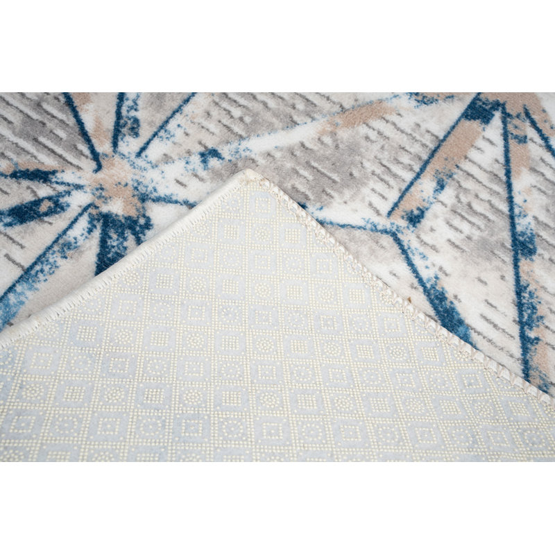 Fricks Geometric Area Rug, Runner 80 x 300cm